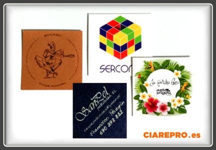 tarjetas visita cuadradas